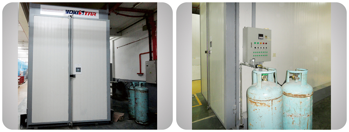 powder curing oven