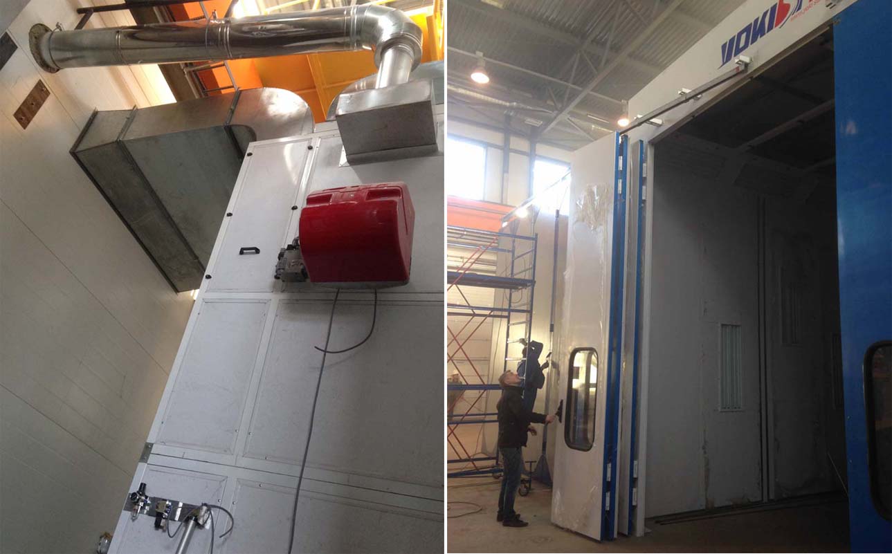 TANKER SPRAY BOOTH PART
