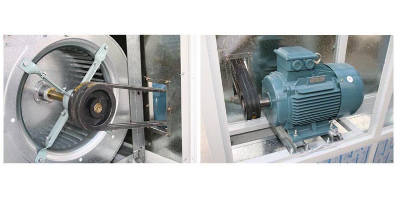 elt Driven Motor and Blower elt Driven Motor and Blower