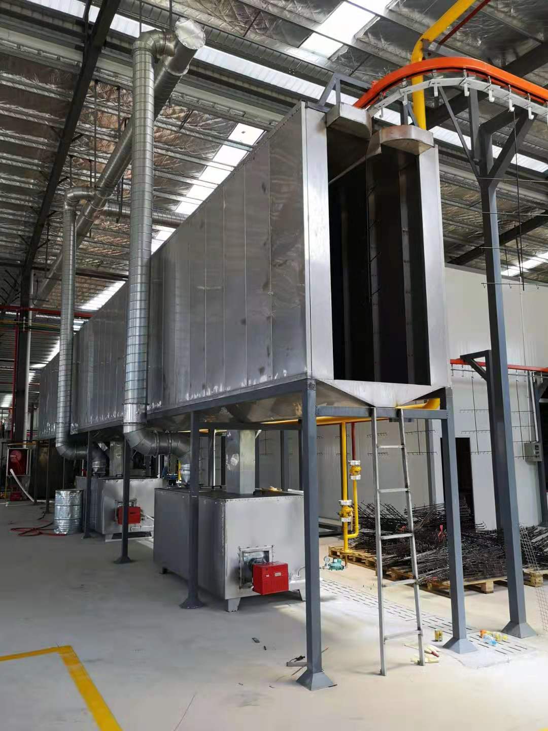 Overhead Conveyor Paint Booth Overhead Conveyor Paint Booth